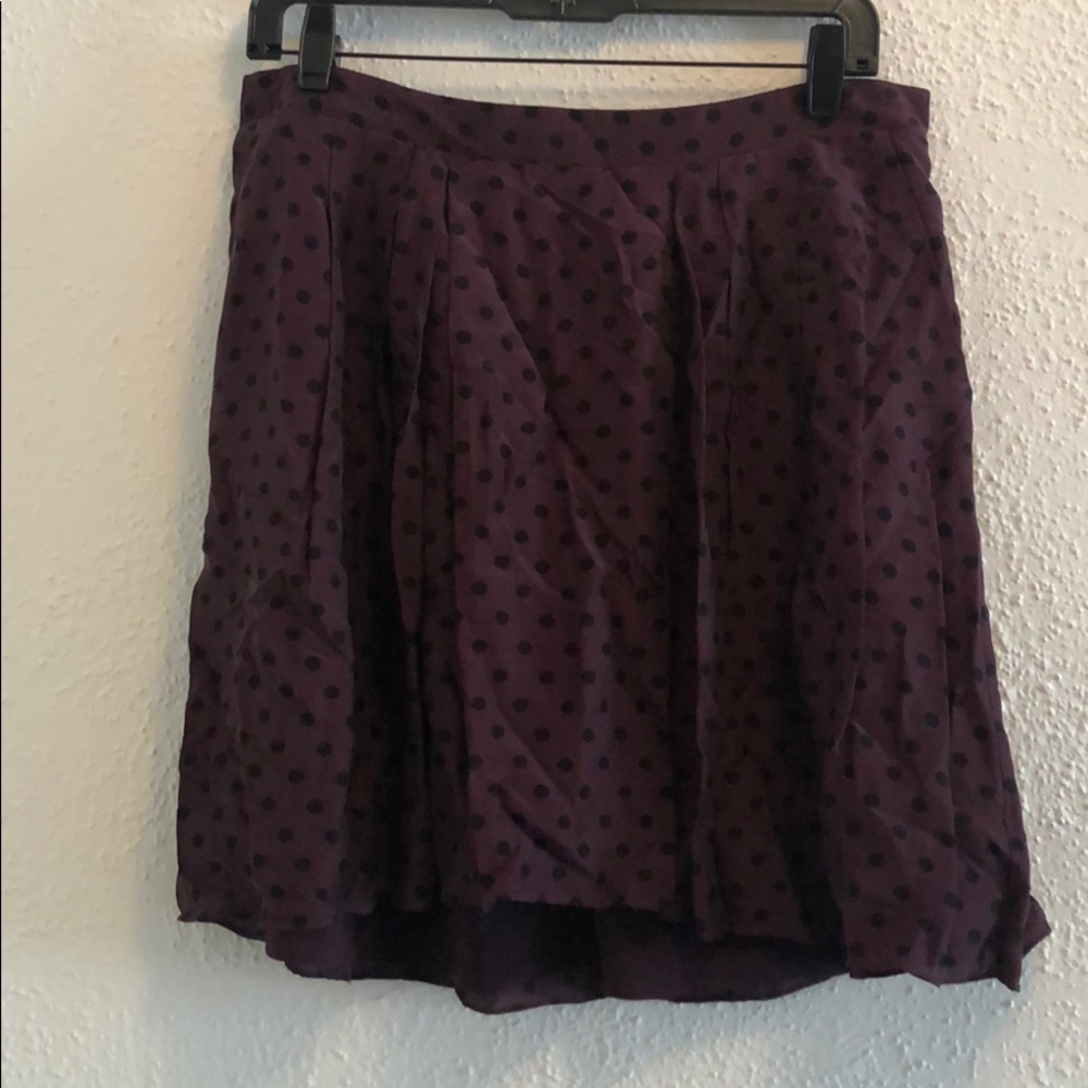 Silk miniskirt with pockets. Worn twice.